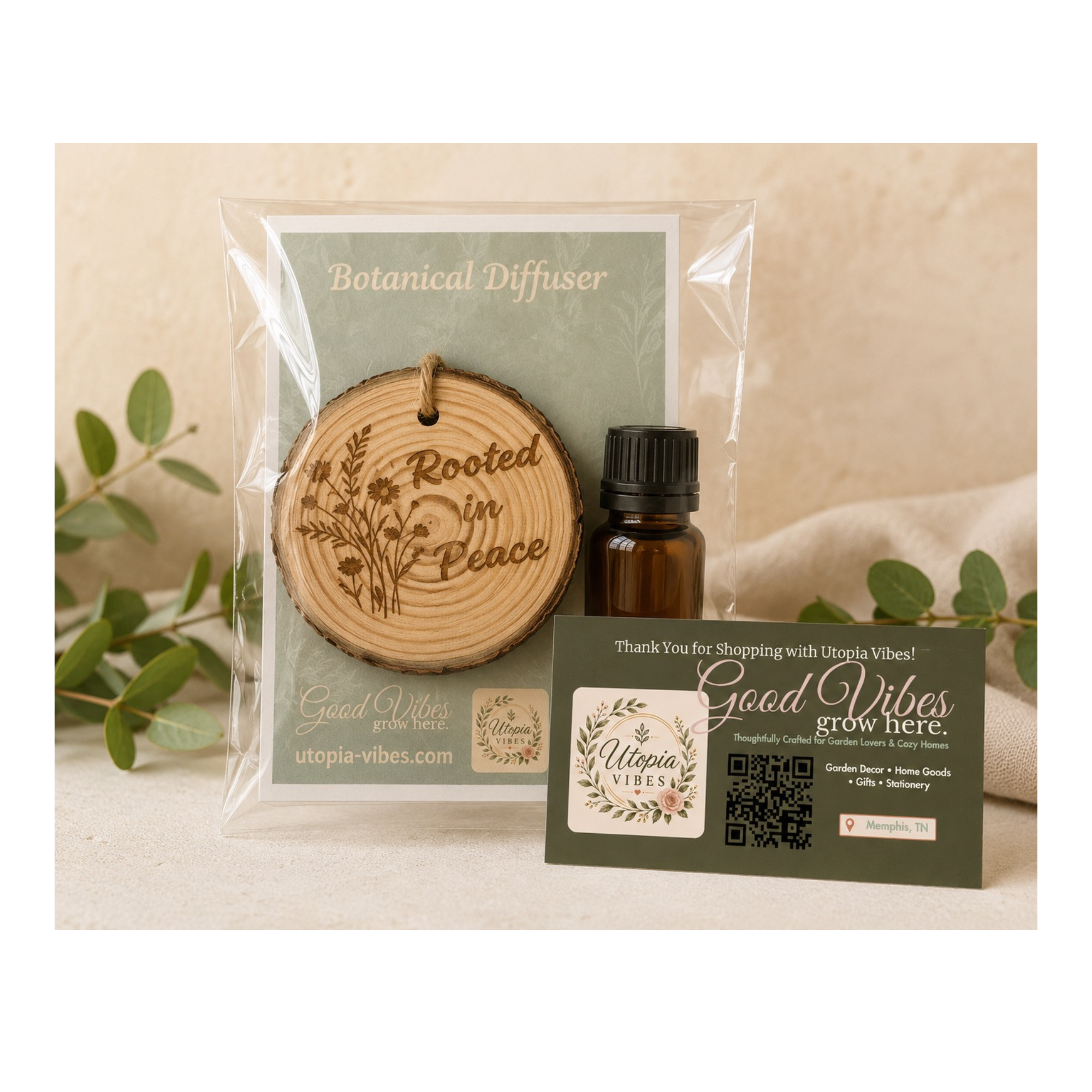 Botanical Pine Wood Diffuser - Image 7
