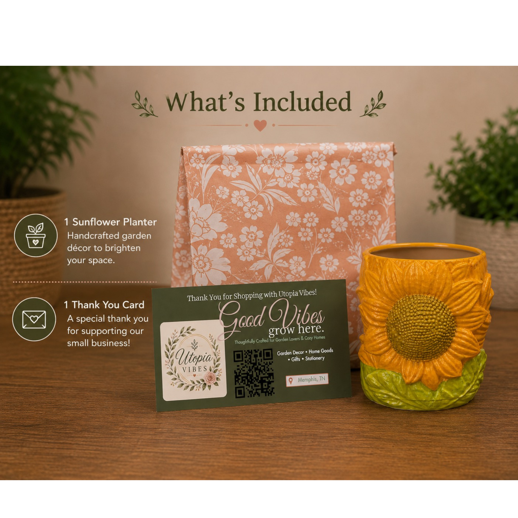 Sunflower Planter - Image 4